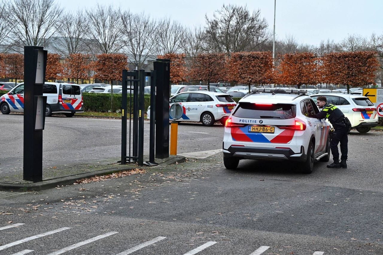 Een ammoniaklekkage in Tilburg (foto: Toby de Kort/Persbureau Heitink).