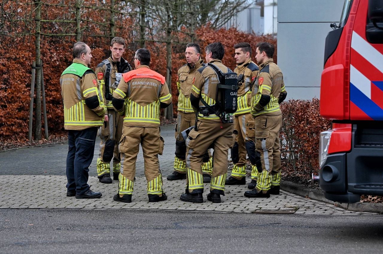 Een ammoniaklekkage in Tilburg (foto: Toby de Kort/Persbureau Heitink).