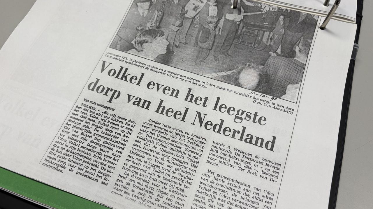 Een krachtenbericht over de demonstratie in 1990.