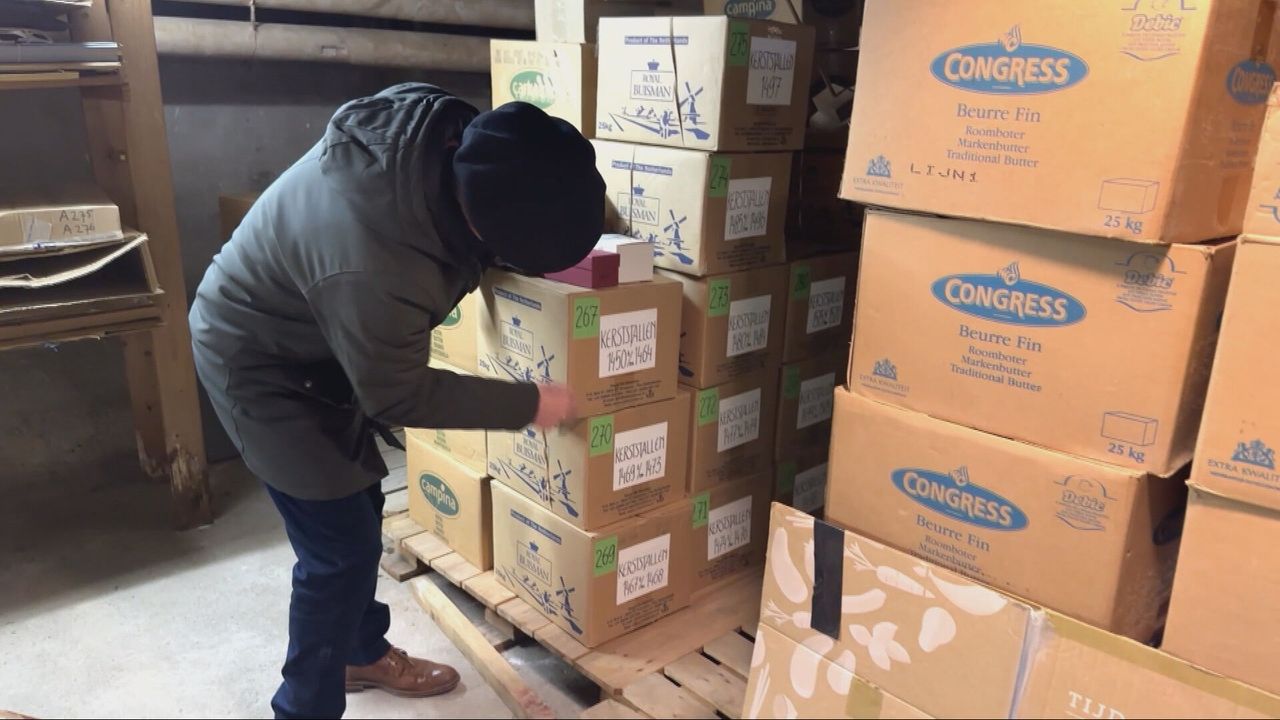 De opslag onder het klooster