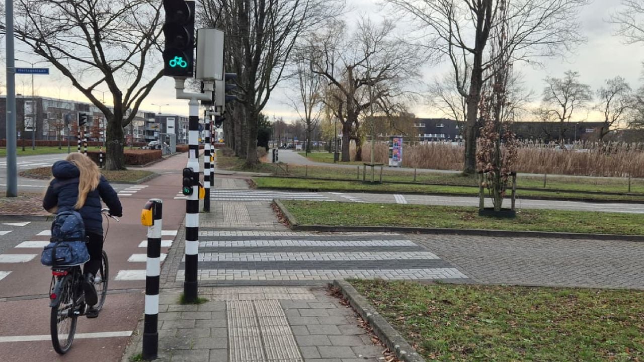 Toekomstige havo- en vwo-scholieren die worden afgewezen op het Frencken College, zullen naar een andere school moeten fietsen (foto: Niek de Bruijn)