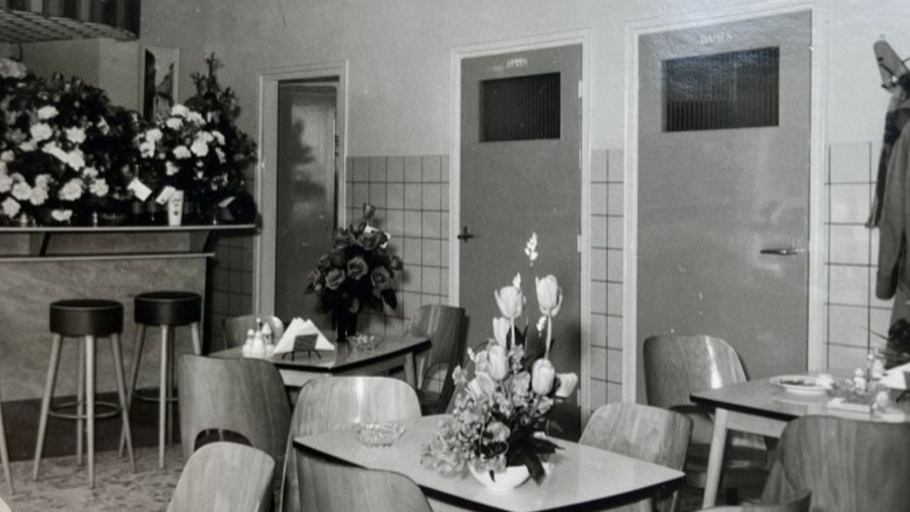 Restaria Kavelaars bij de opening (foto: familie Kavelaars)