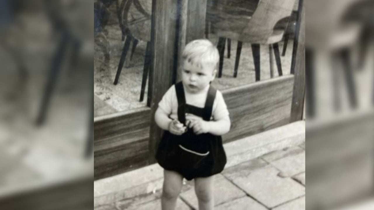 Piet Kavelaars bij de opening in 1960 (foto: familie Kavelaars).