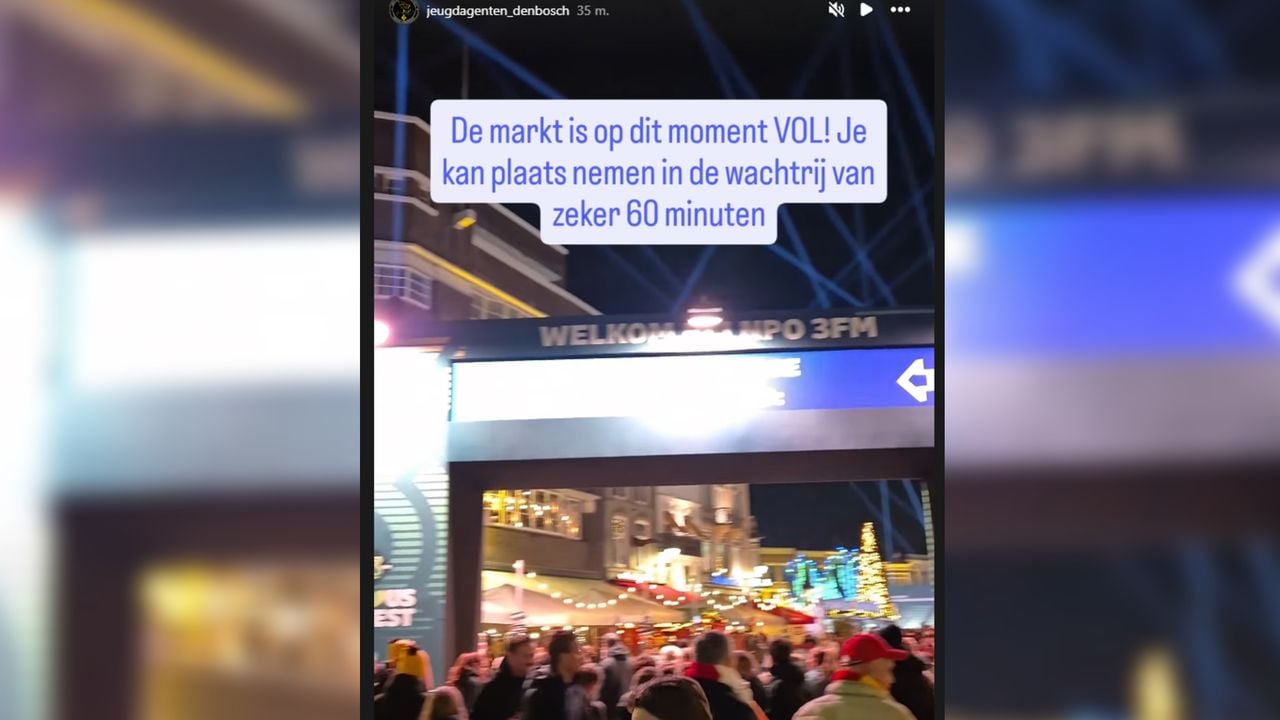 De wachttijd is 60 minuten (foto: Jeugdagenten Den Bosch).