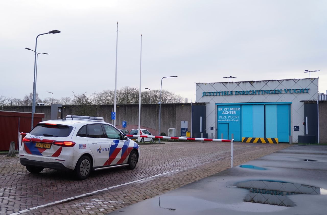 Een patiënt van de PPC in Vught heeft vrijdag brand gesticht in zijn cel (foto: Bart Meesters/Persbureau Heitink).