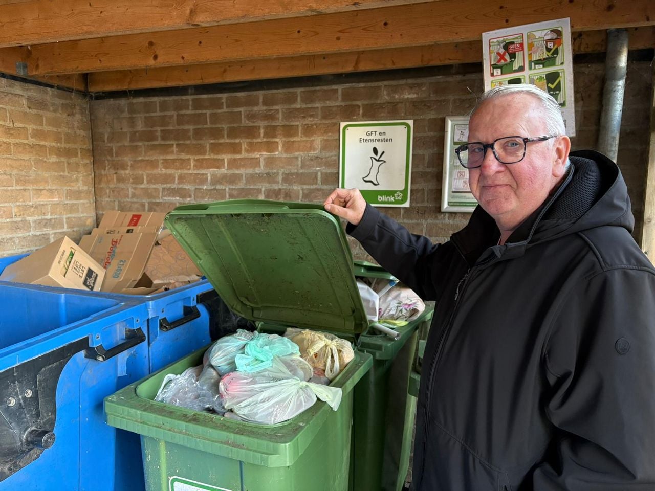 Bewoner Pieter (foto: Wilco Zonneveld).