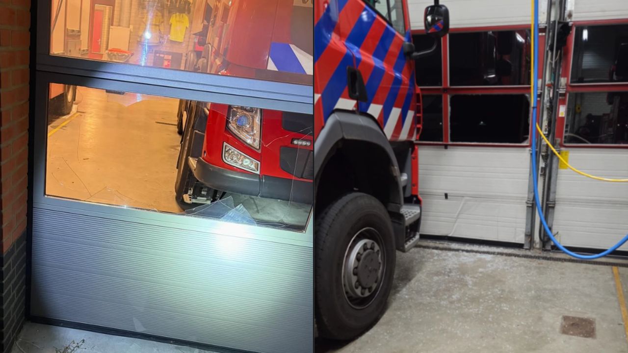 Inbraken in Heeze en en Bladel (foto: brandweer).