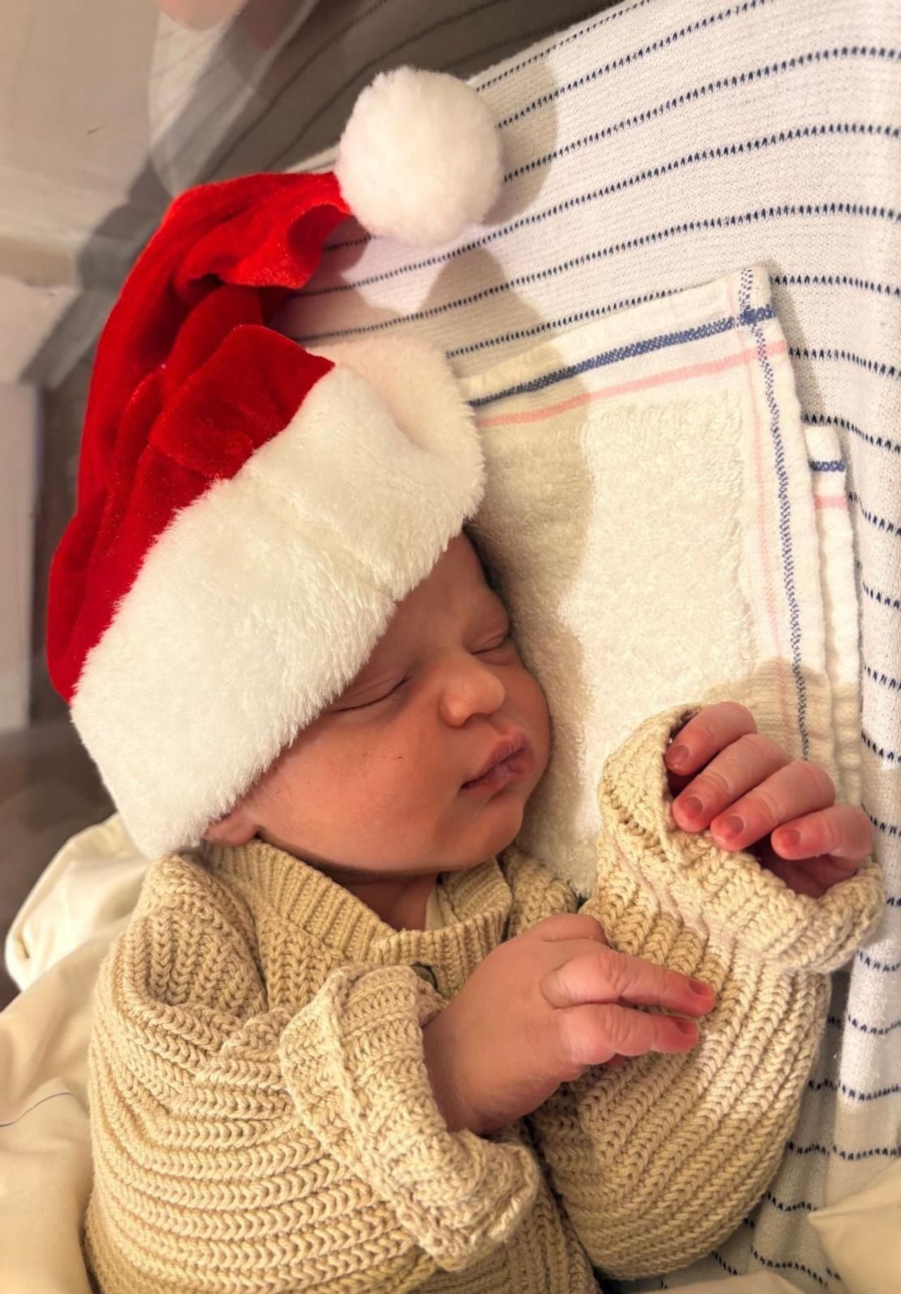Kerstbaby Max werd geboren in het Máxima C in Veldhoven. (Foto: Máxima MC)