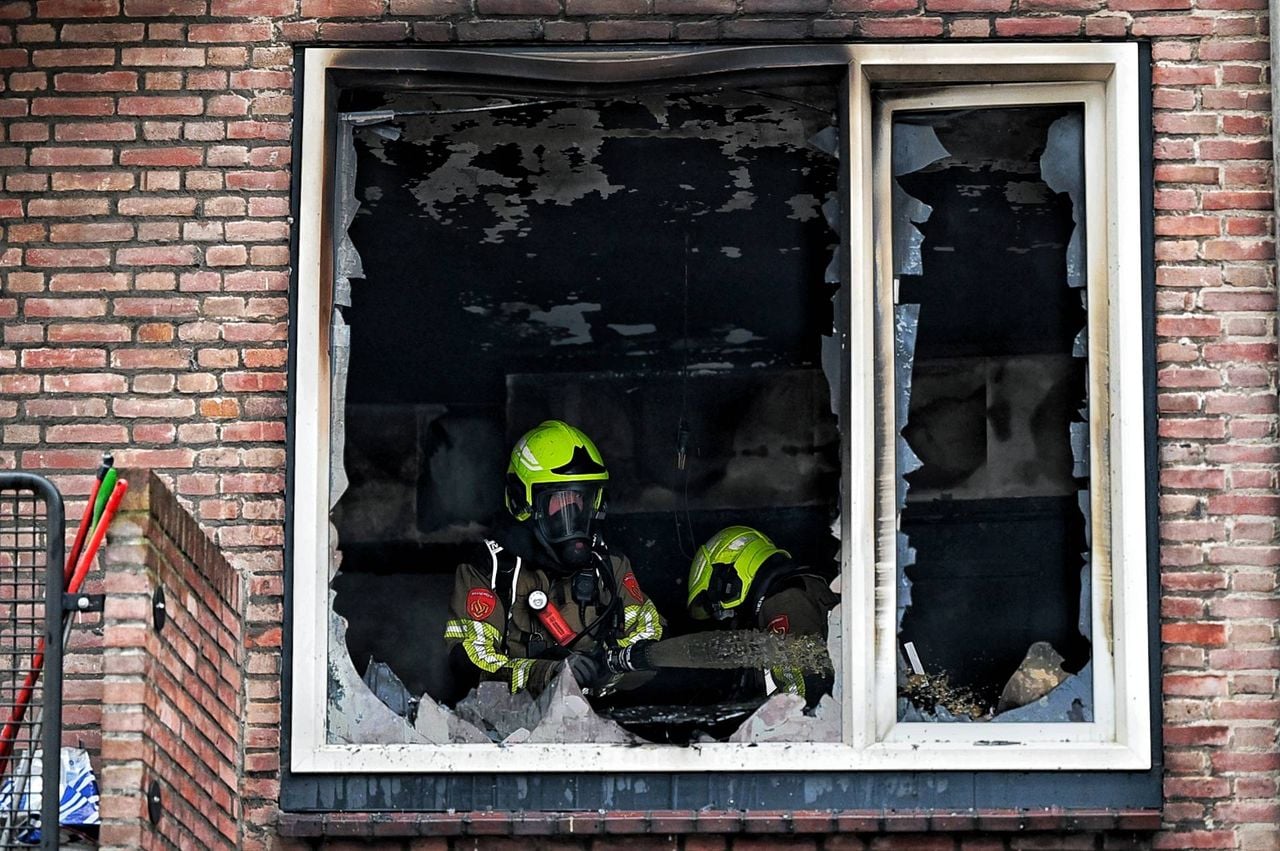 De schade is enorm (foto: Toby de Kort / Persbureau Heitink).