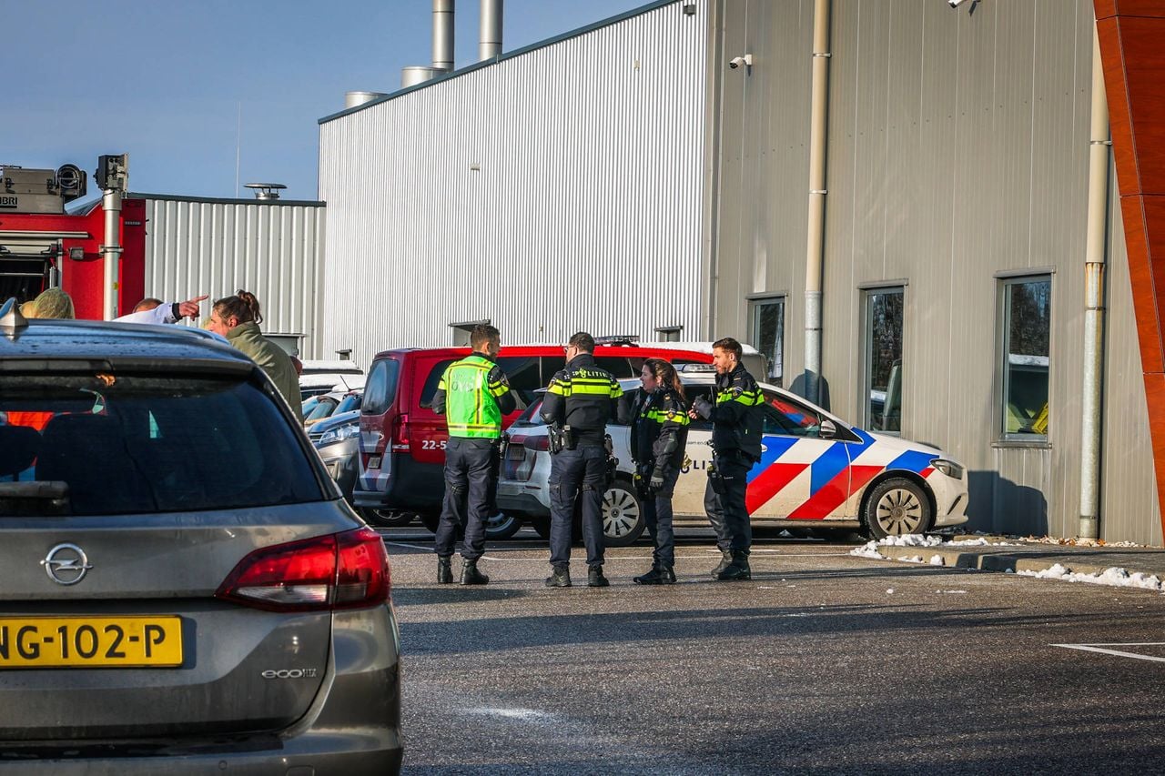 Ontruiming in Eindhoven (foto: Heitink).