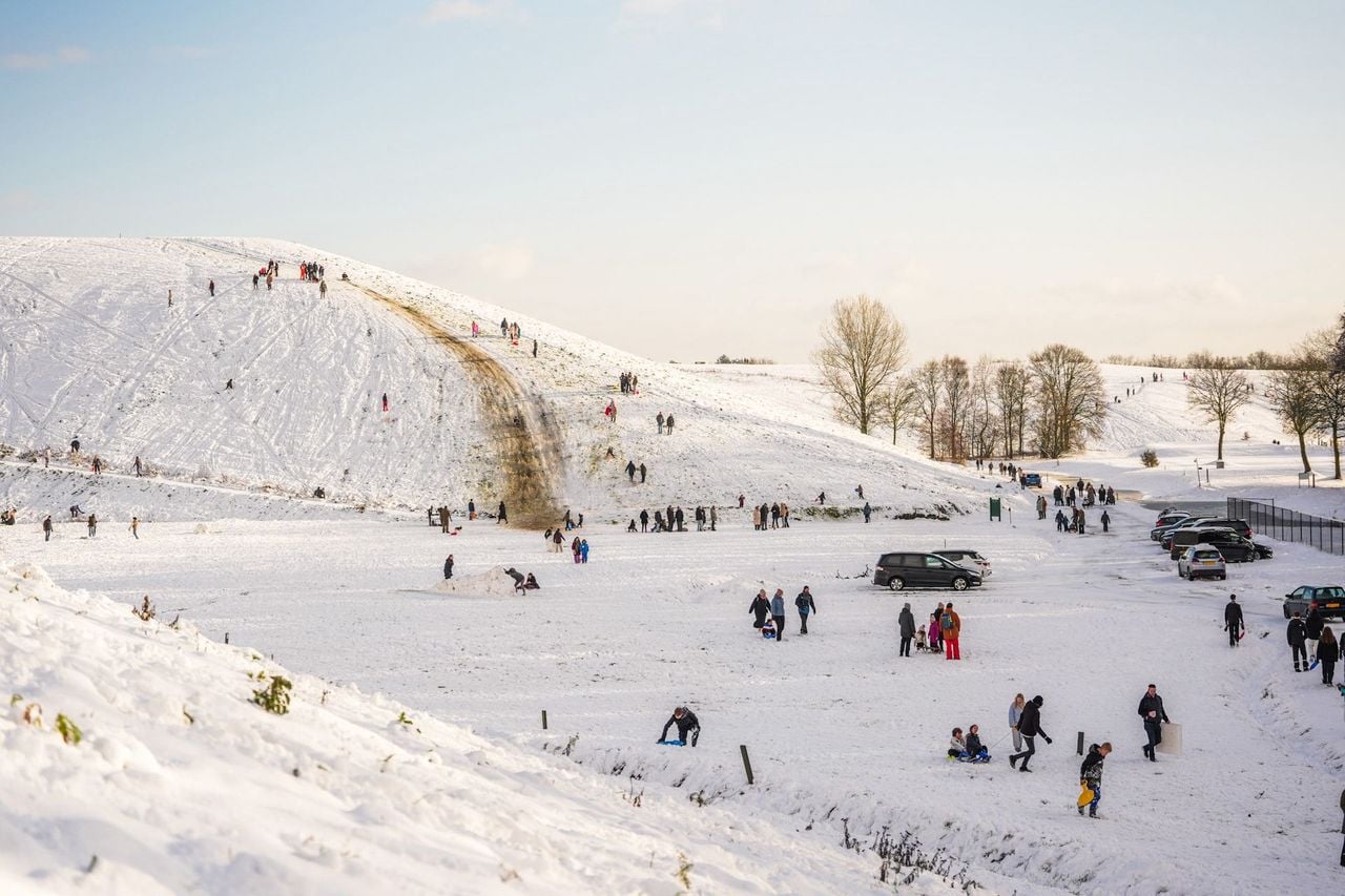Sneeuwpret op de Gulbergen (foto Sem van Rijssel/SQ Vision)