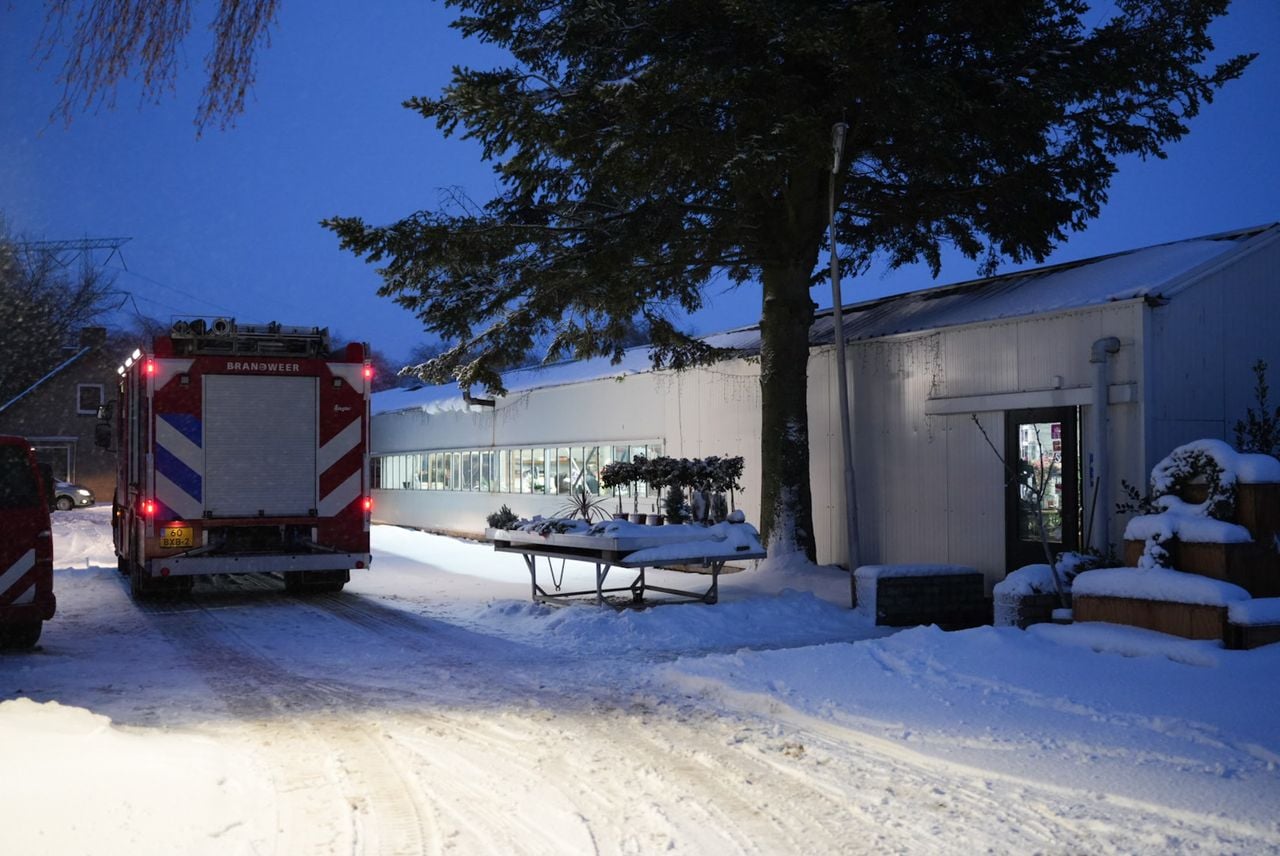 Kassencomplex Waspik deels ingestort.