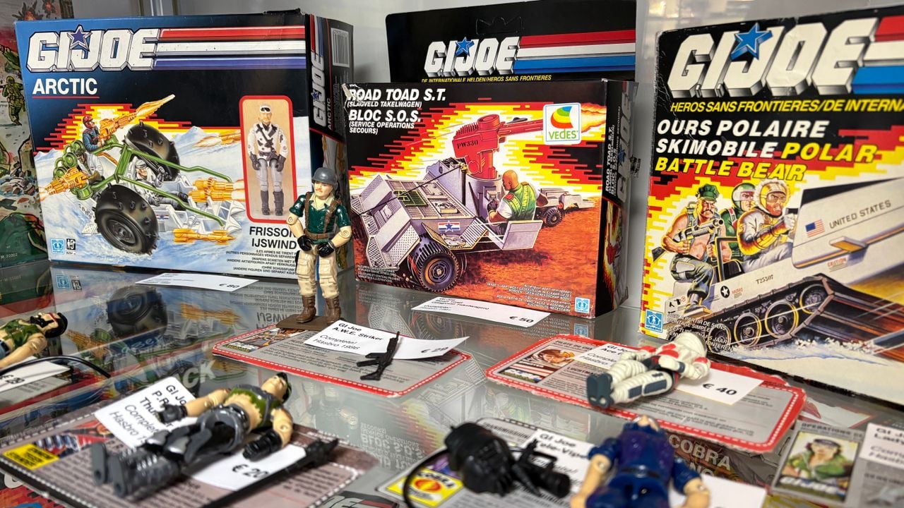 Speelgoed van GI Joe.