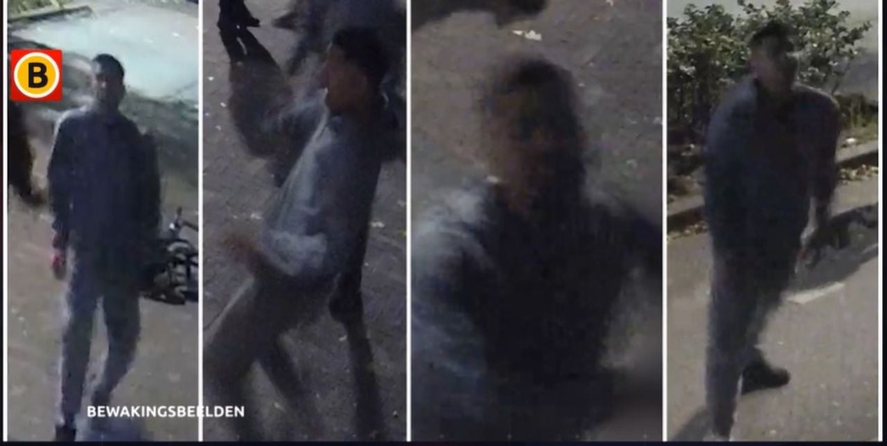 Een aantal van de mishandelaars staan op camerabeelden. (Foto: Omroep Brabant / Politie.)