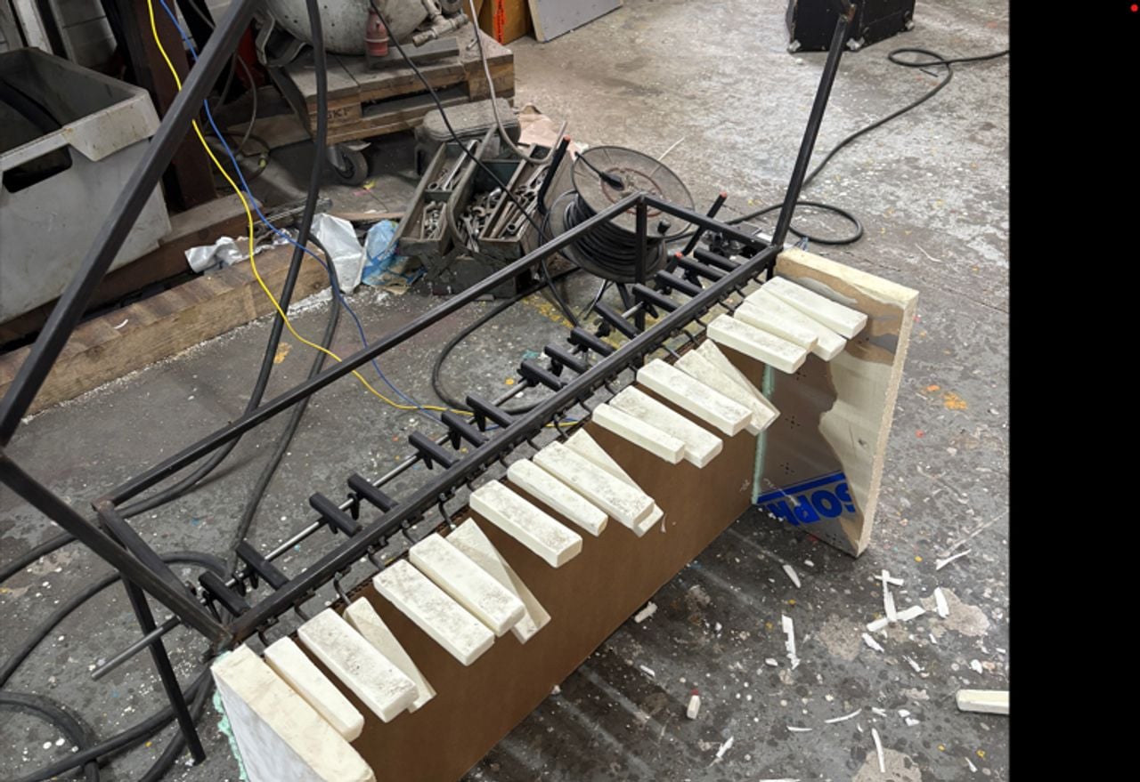 Het orgel in de beginfase (Foto: Joris Wijnen).