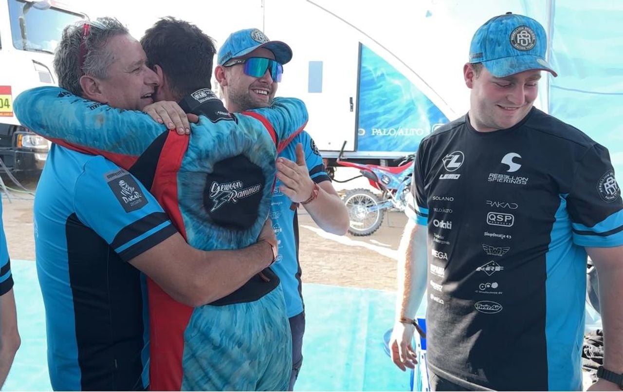 Vreugde bij Paul Spierings en zijn team.