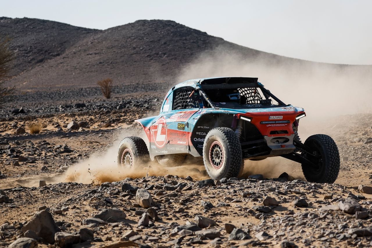 Paul Spierings tijdens Dakar Rally (foto: Julien Delfosse / DPPI  / OrangePictures).
