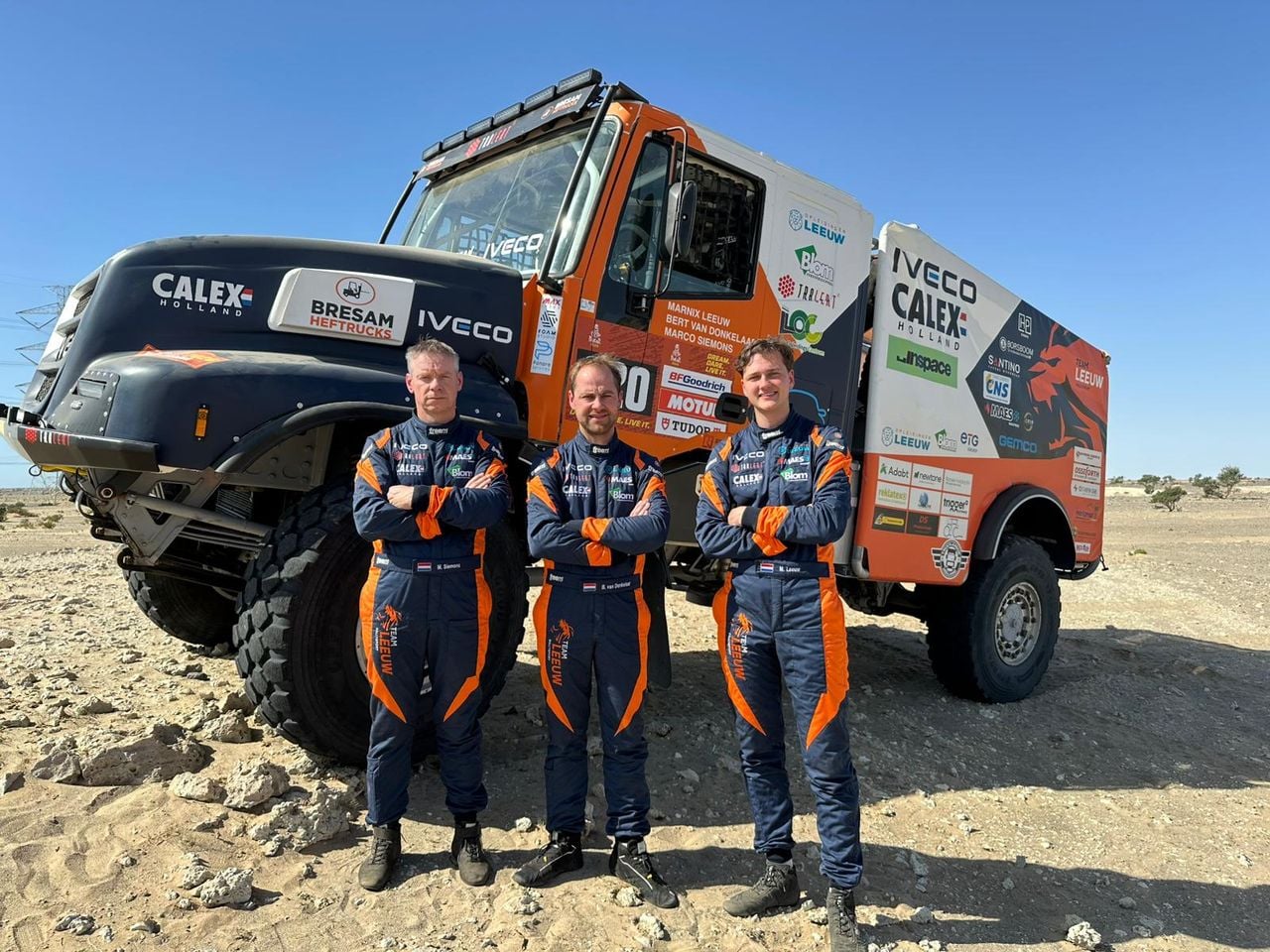 Marco Siemons, Bert van Donkelaar en Marnix Leeuw gaan naar Afrika (foto: Omroep Brabant).