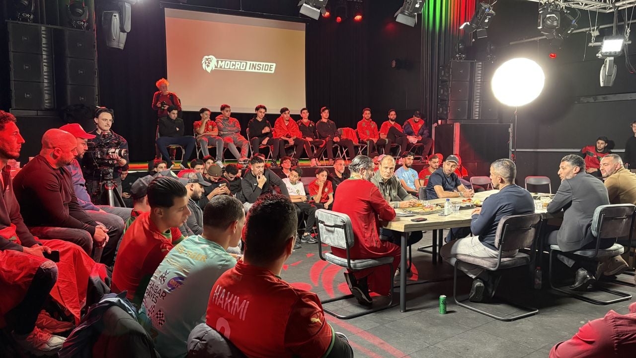 Morco Inside analyseert de finale van de Afrika Cup tussen Marokko en Senegal (foto: Wilco Zonneveld). 