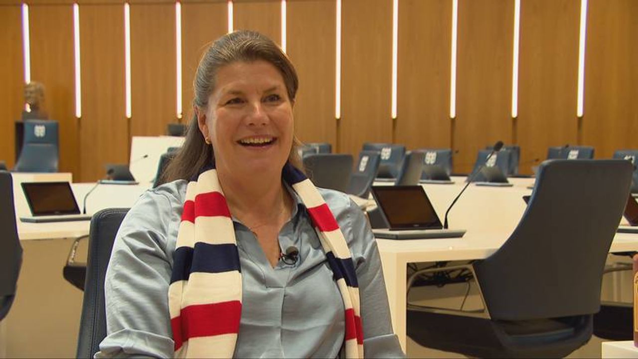 Fleur Gräper is klaar om te beginnen als burgemeester van Tilburg (foto: Pieter Soethout)