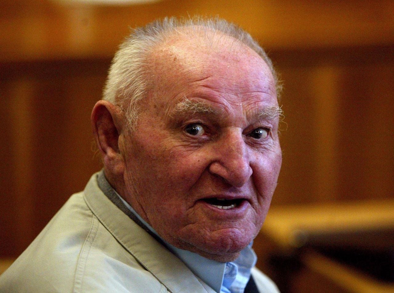 Oorlogsmisdadiger Herbertus Bikker (foto: ANP)