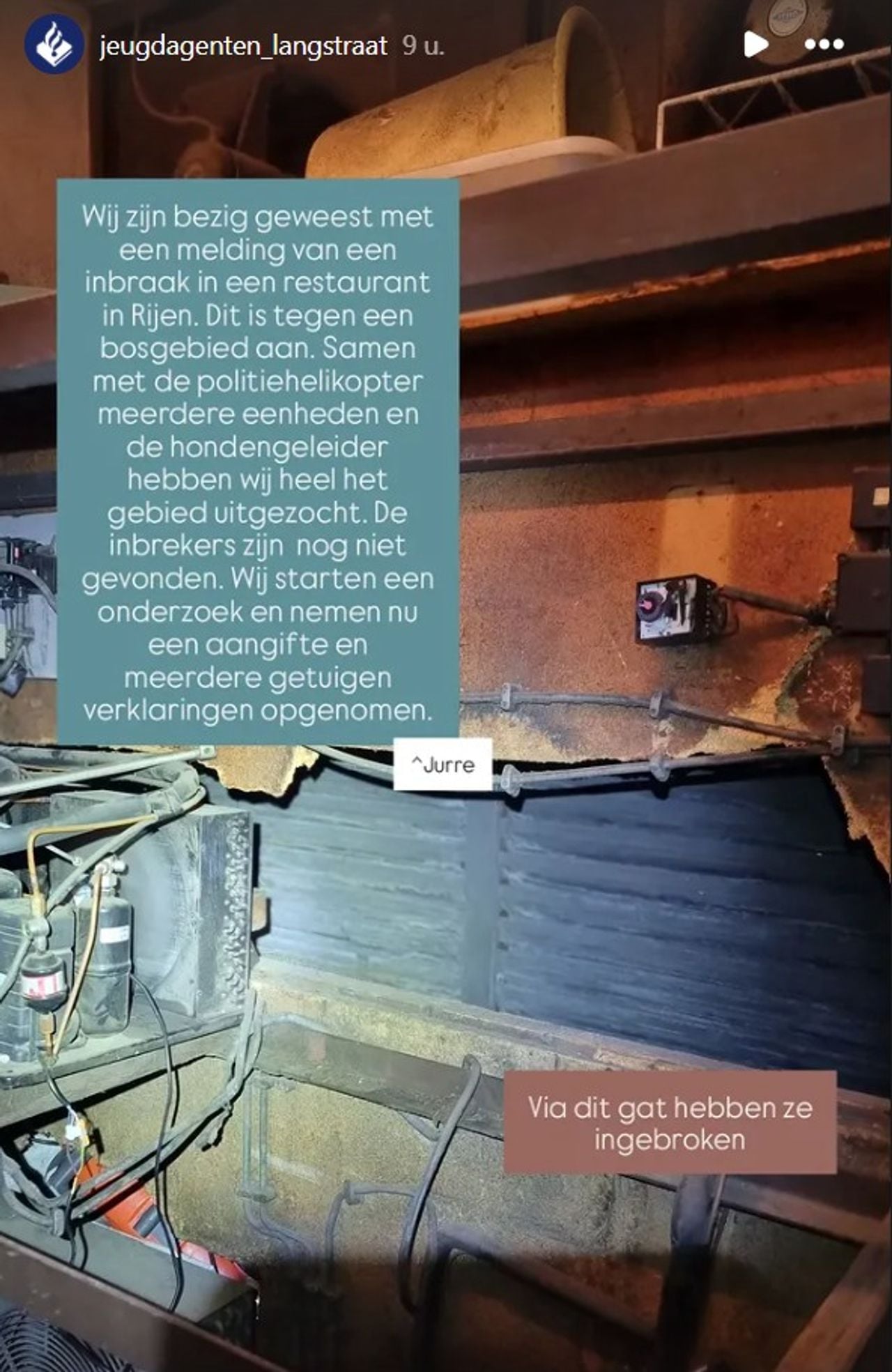 Foto: Instagram jeugdagenten Langstraat.