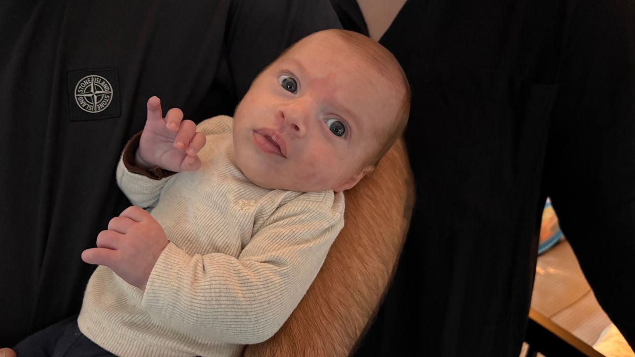 Het gaat inmiddels goed met baby Seff (foto: Imke van de Laar).