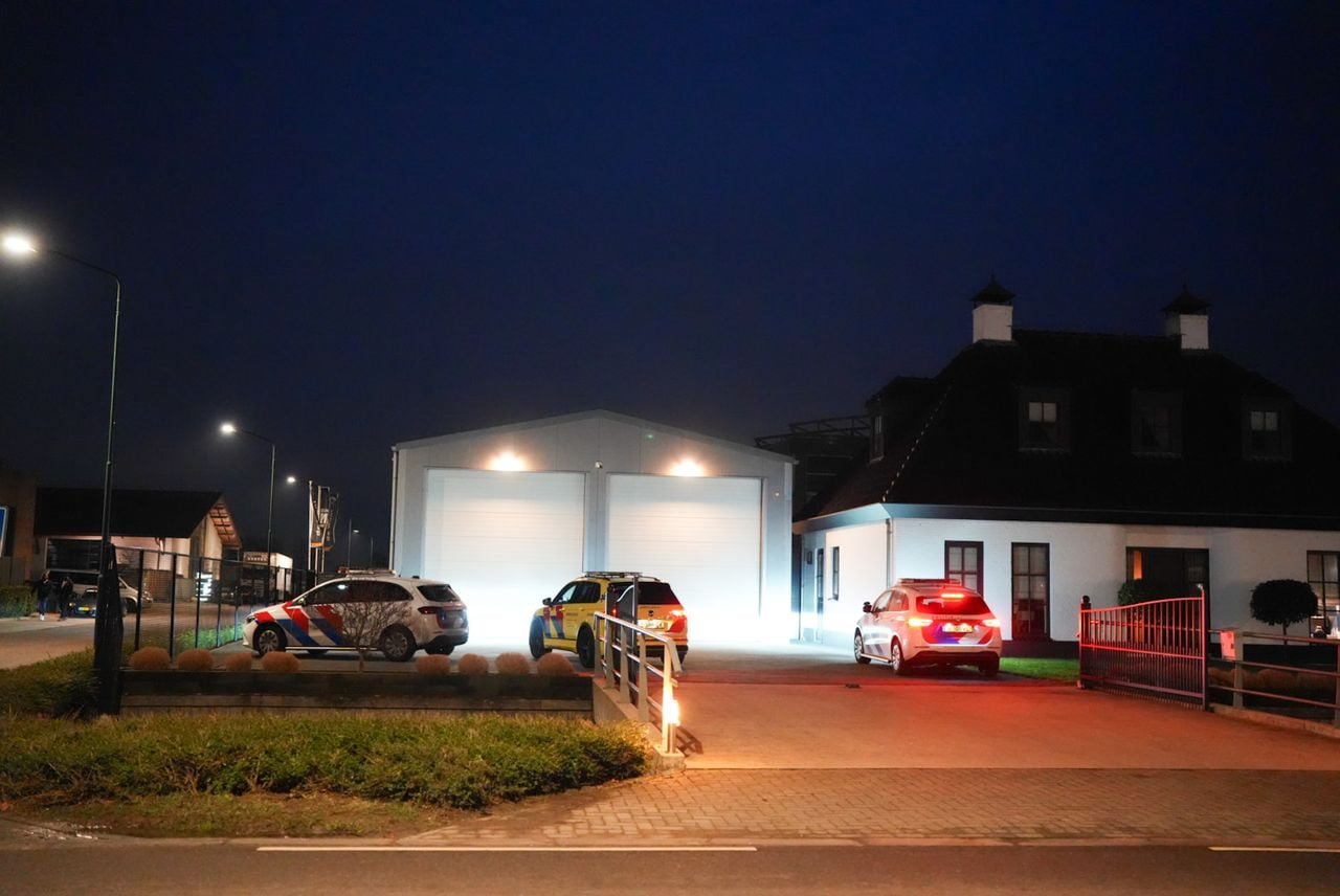 De dader is spoorloos (foto: Erik Haverhals / Persbureau Heitink).