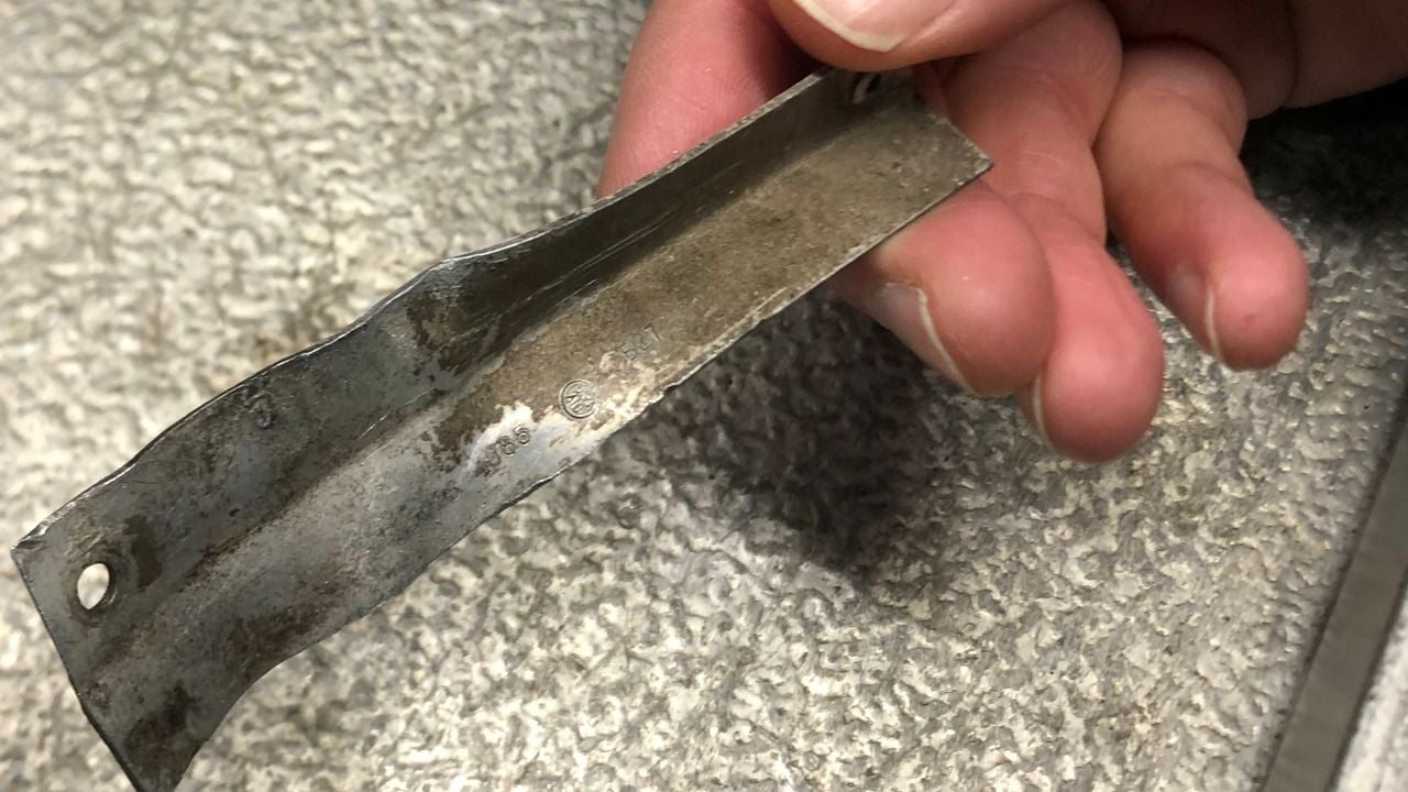 Het stukje vliegtuig waar alles mee begon