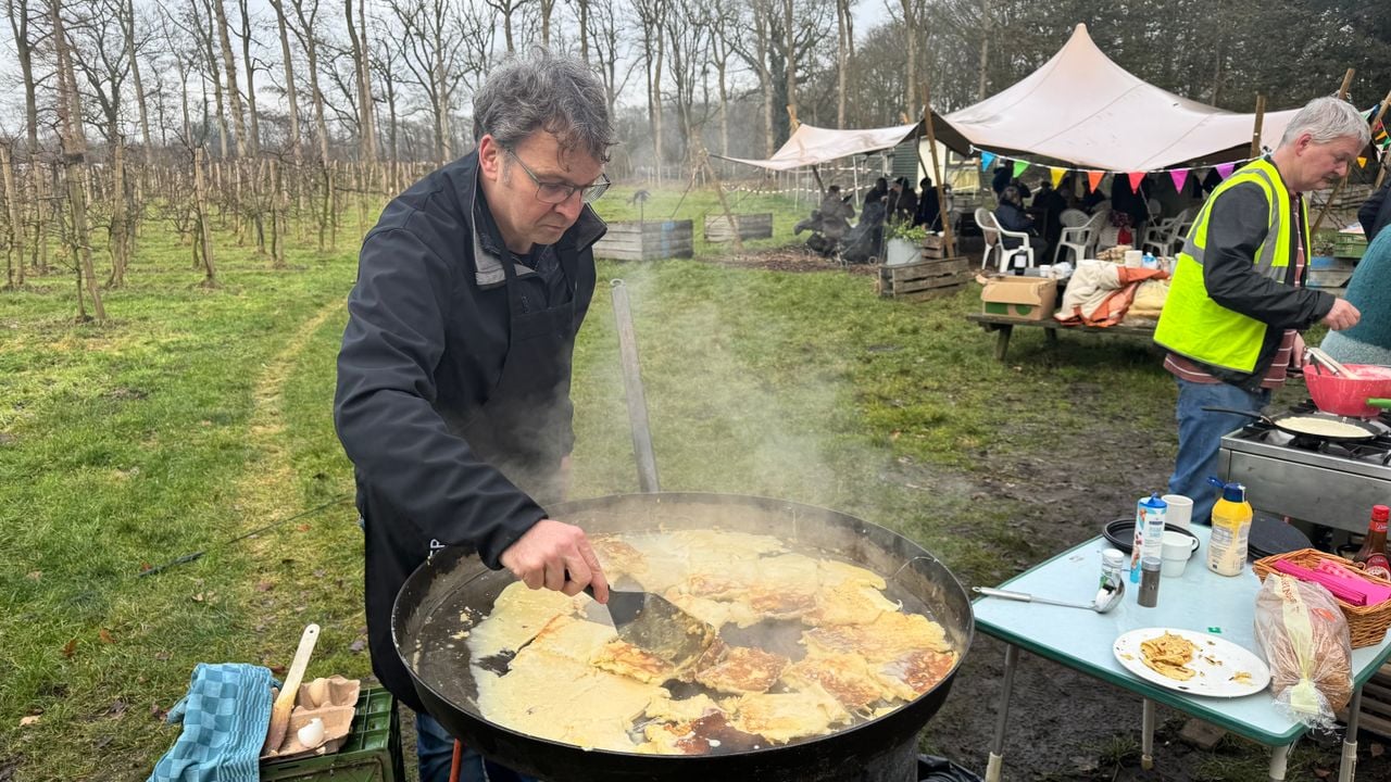 Creatief met 1800 eieren in Boxtel tijdens het eierfeest (foto: Buske)