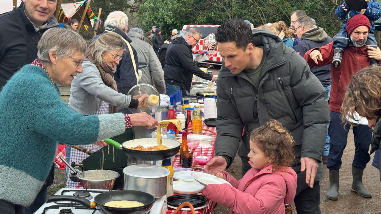 "Neem gerust wat extra er is meer dan genoeg" (foto: Buske)