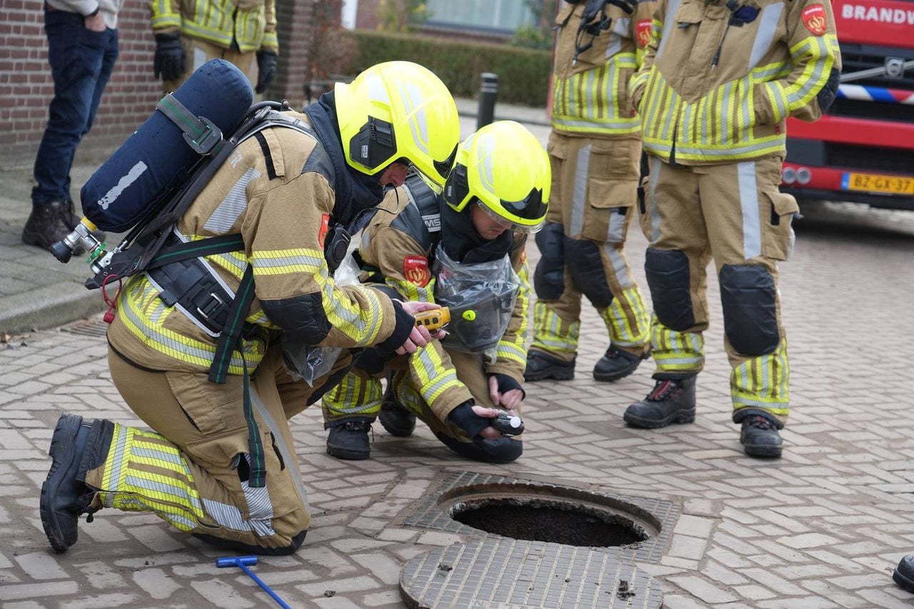 Gaslek in Rijen (foto: Jeroen Stuve / Persbureau Heitink).