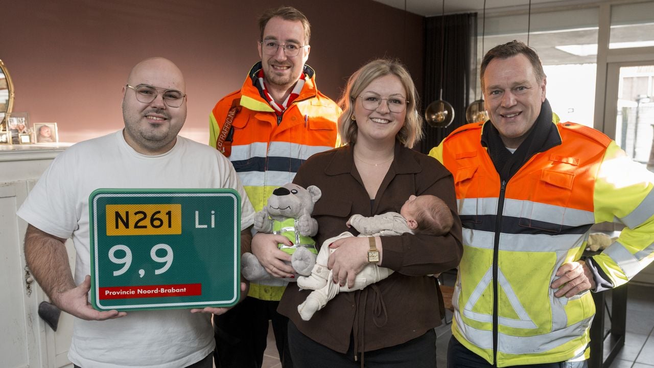 Baby Seff krijgt bijzonder kraamcadeau (foto: provincie Noord-Brabant). 