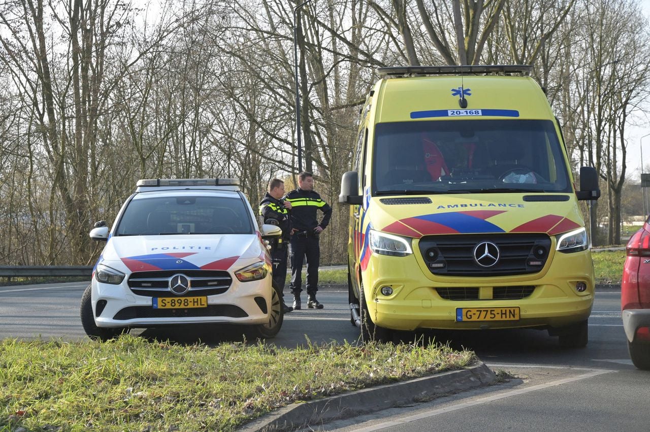 Botsing in Breda (foto: Perry Roovers/Persbureau Heitink). 