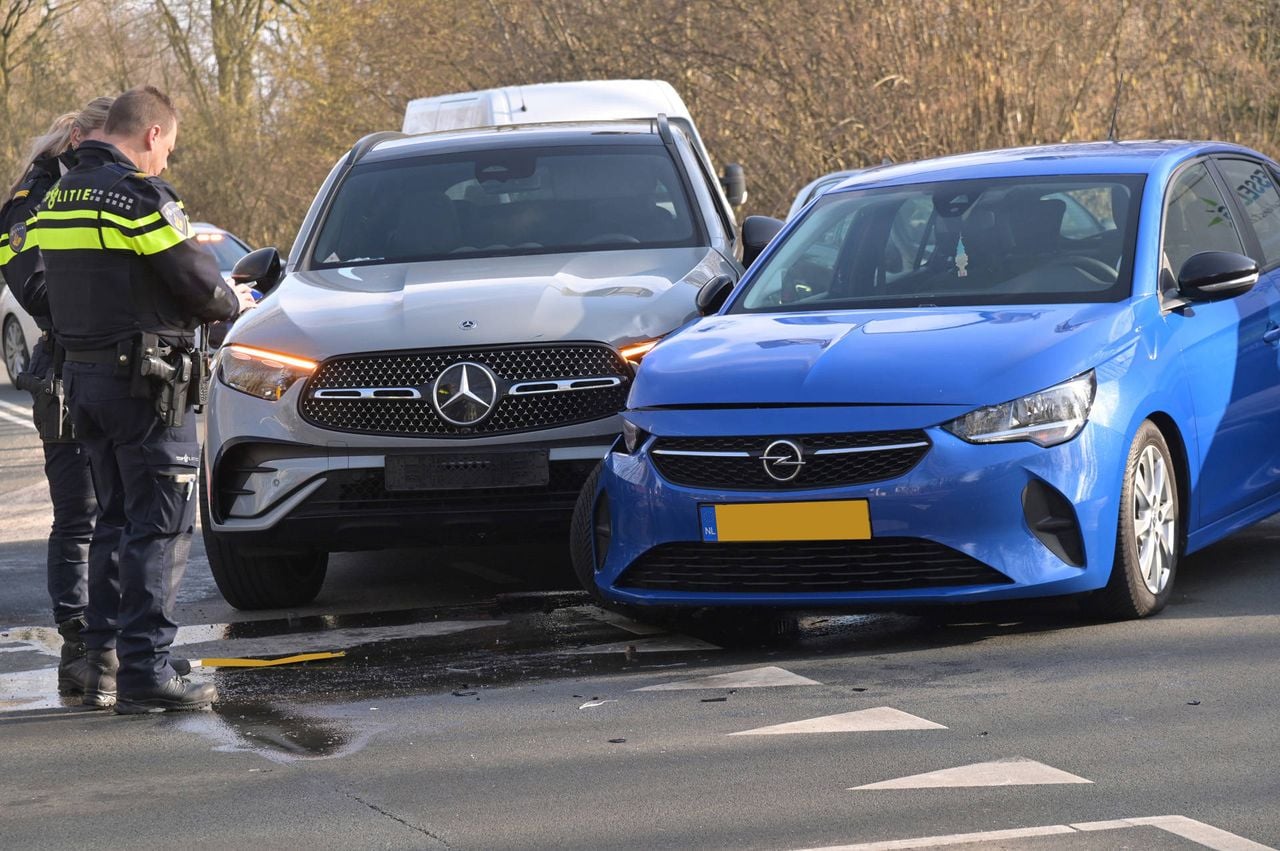 Botsing in Breda (foto: Foto: Perry Roovers/Persbureau Heitink). 