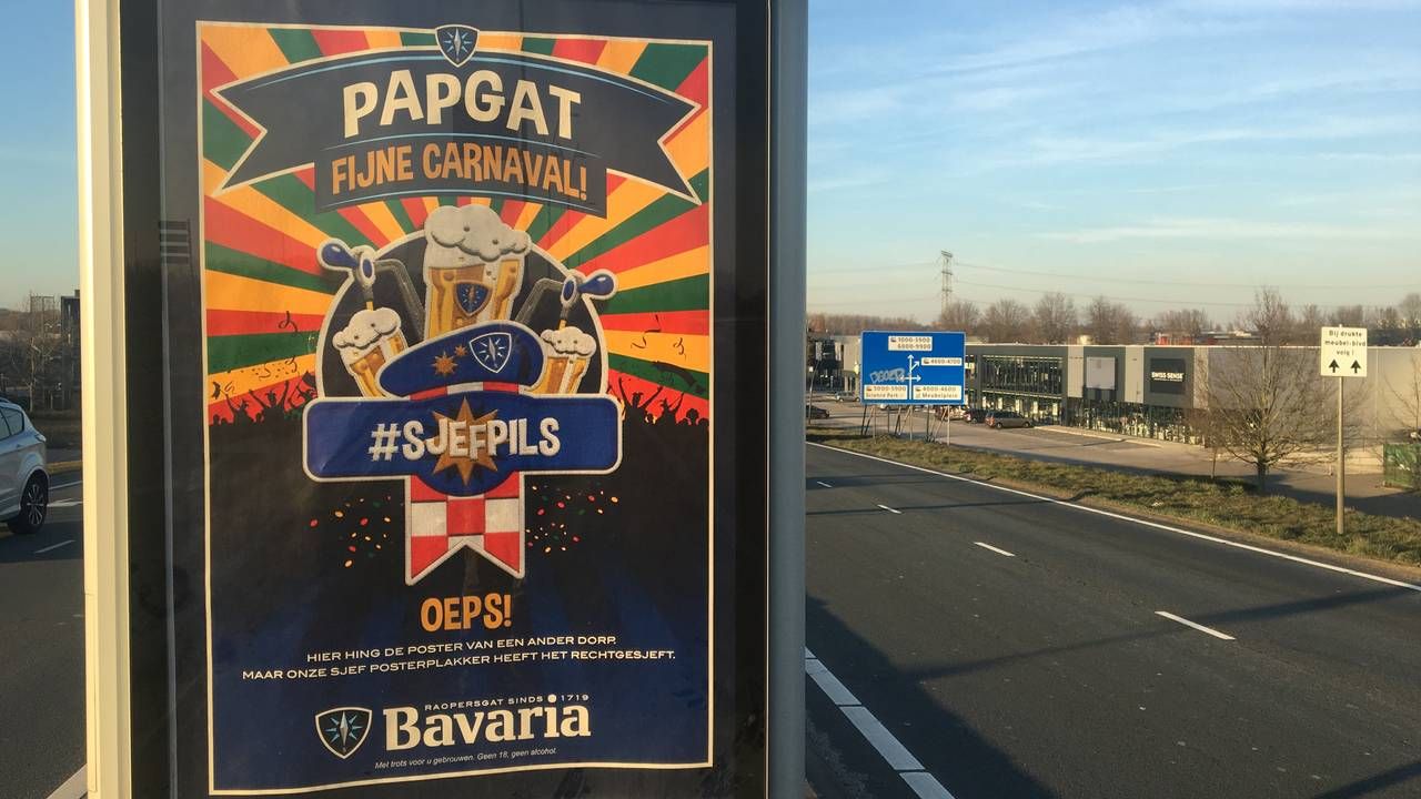 Bavaria gaat de fout in met carnaval.