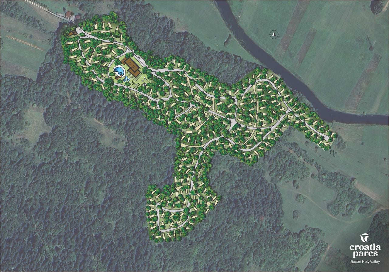 Resort Holey Valley ligt midden in de natuur.