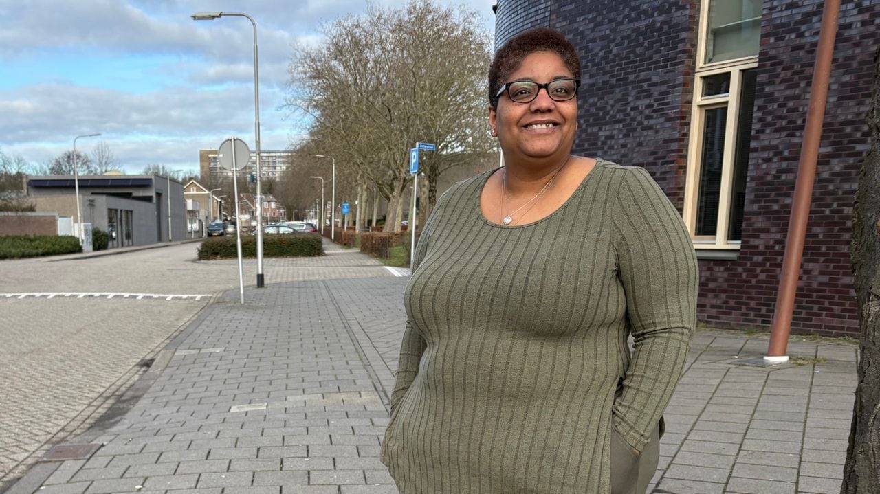 Gwen woont in een van de armste buurten van Brabant en kan nauwelijks rondkomen (foto: Floor Foole)