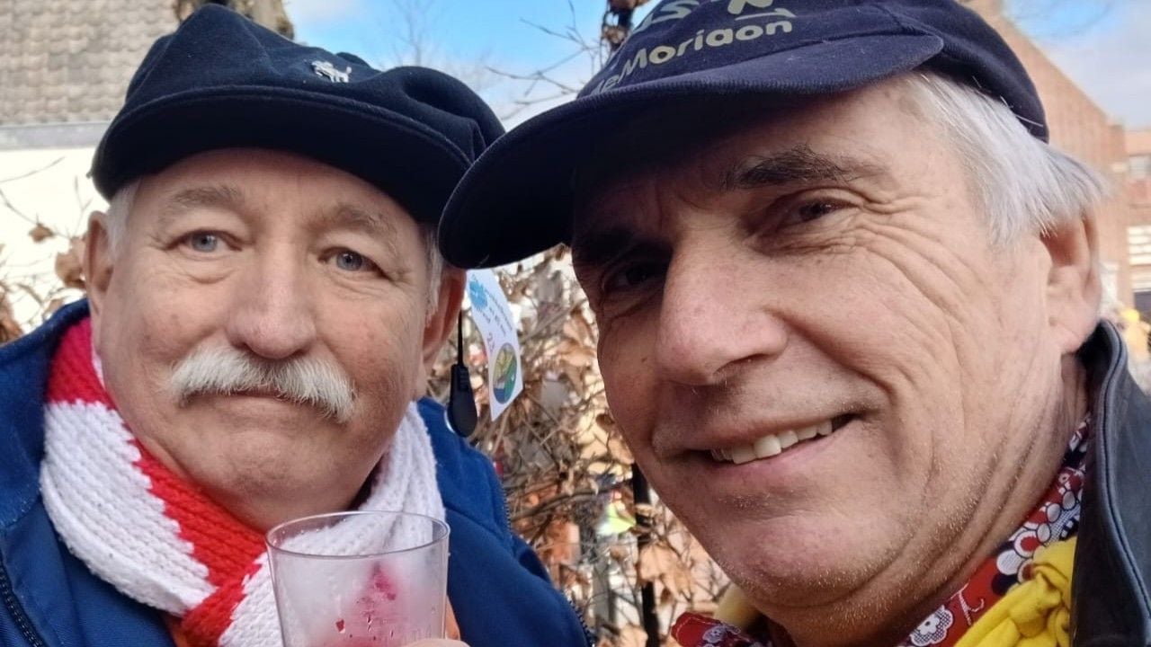 Michel Wouters en Erich van Hooij (foto: Erich van Hooij).