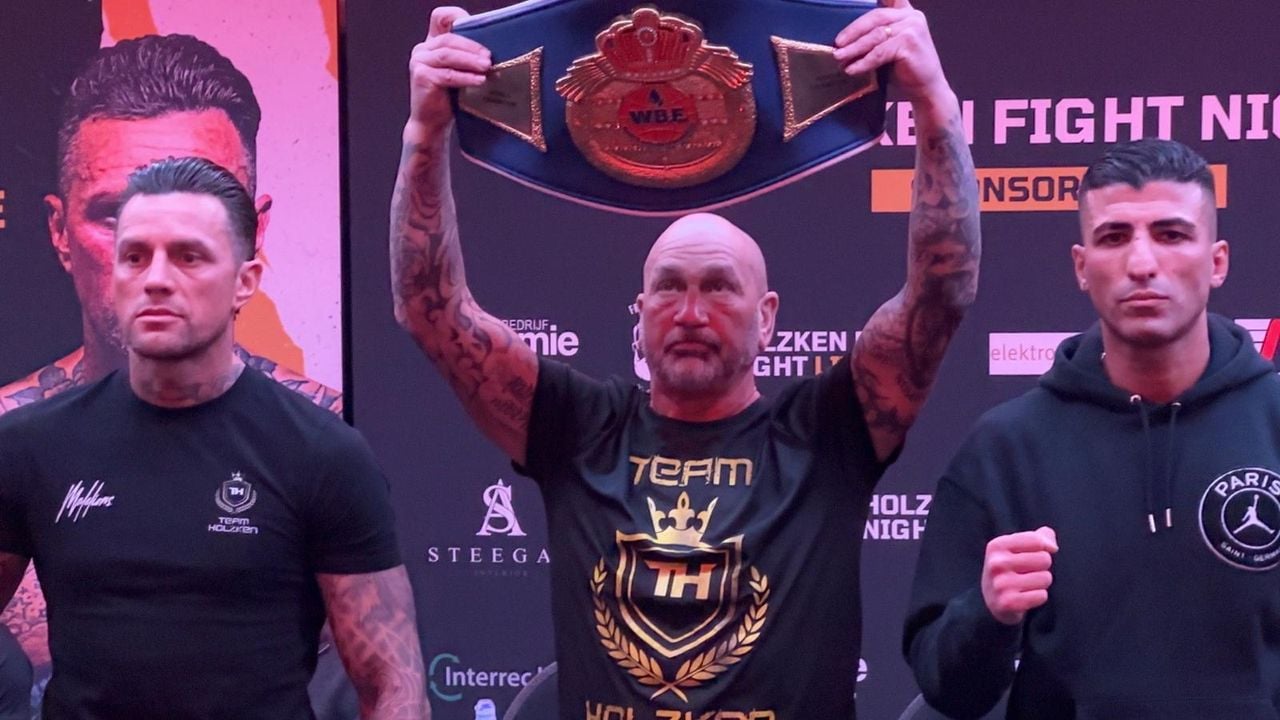 Nieky Holzken en Besir Ay gaan in Helmond vechten om de wereldtitel (foto: Leon Voskamp).