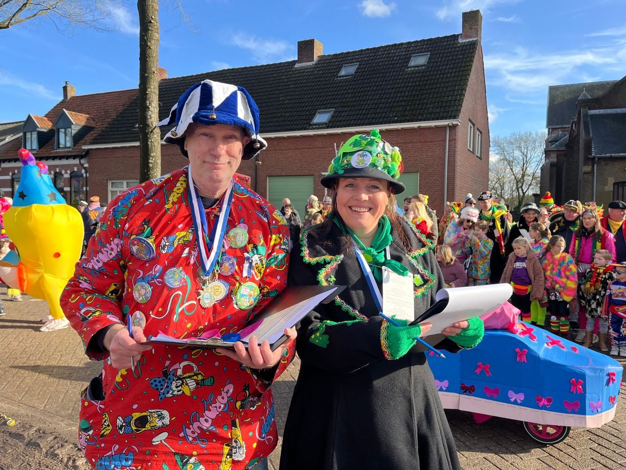 Juryleden Jennie en Erik (foto: Floortje Steigenga).