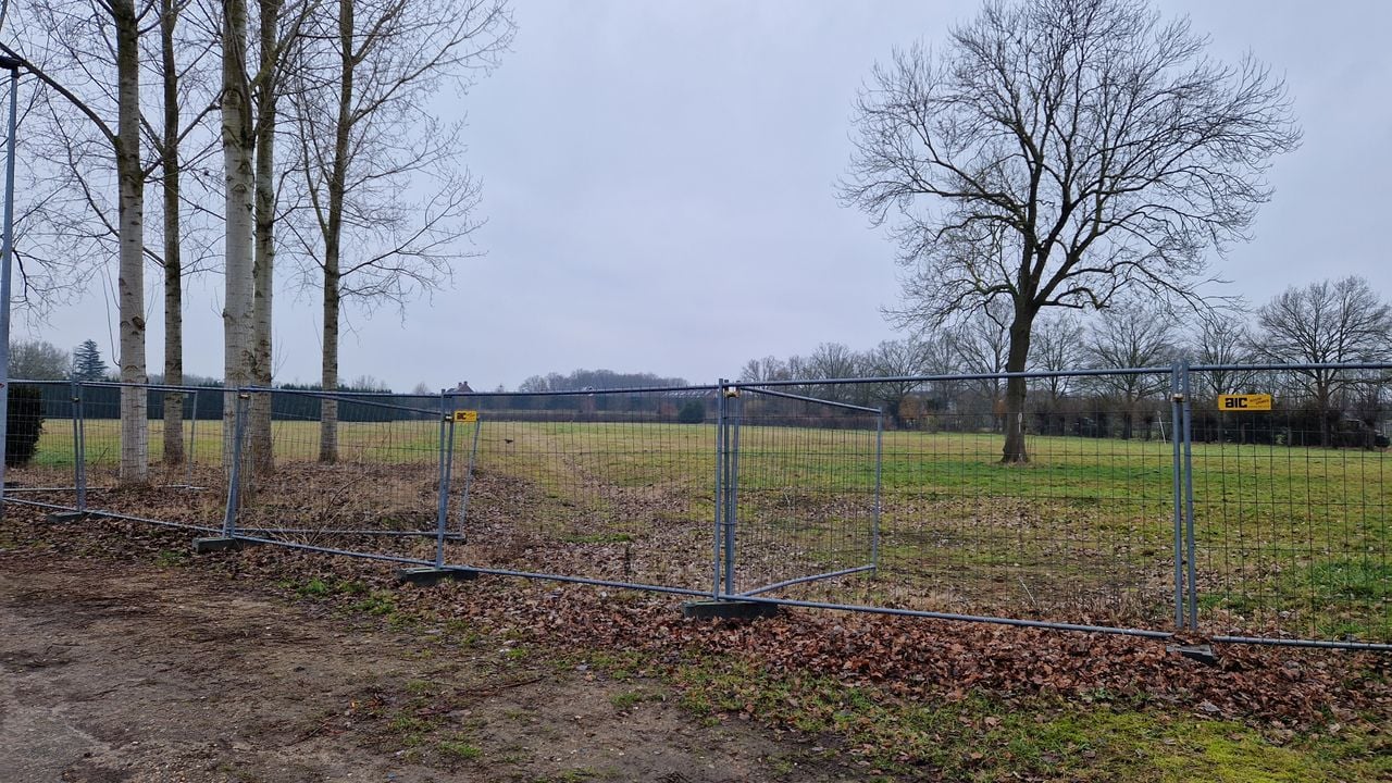 De locatie voor het azc aan de Boekelsedijk in Uden (foto: Tom Berkers).