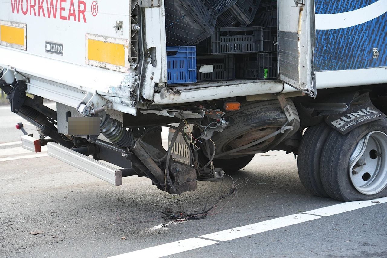 Wat er precies is gebeurd op de A27 was vrijdagochtend nog niet duidelijk (foto: Jeroen Stuve/Persbureau Heitink).