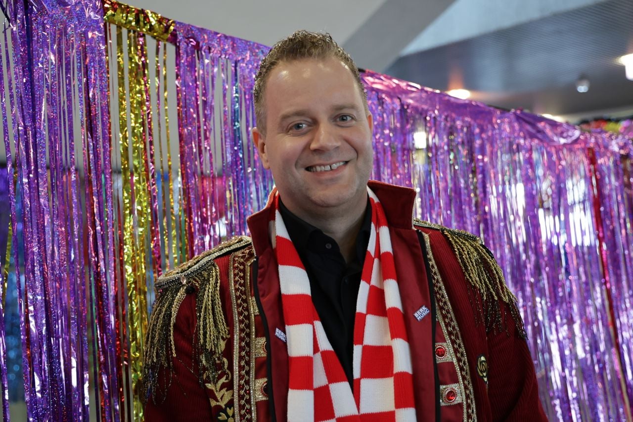 Jeroen van Zelst kiest voor een gezond leven als voorbereiding op carnaval (foto: Lobke Kapteijns).