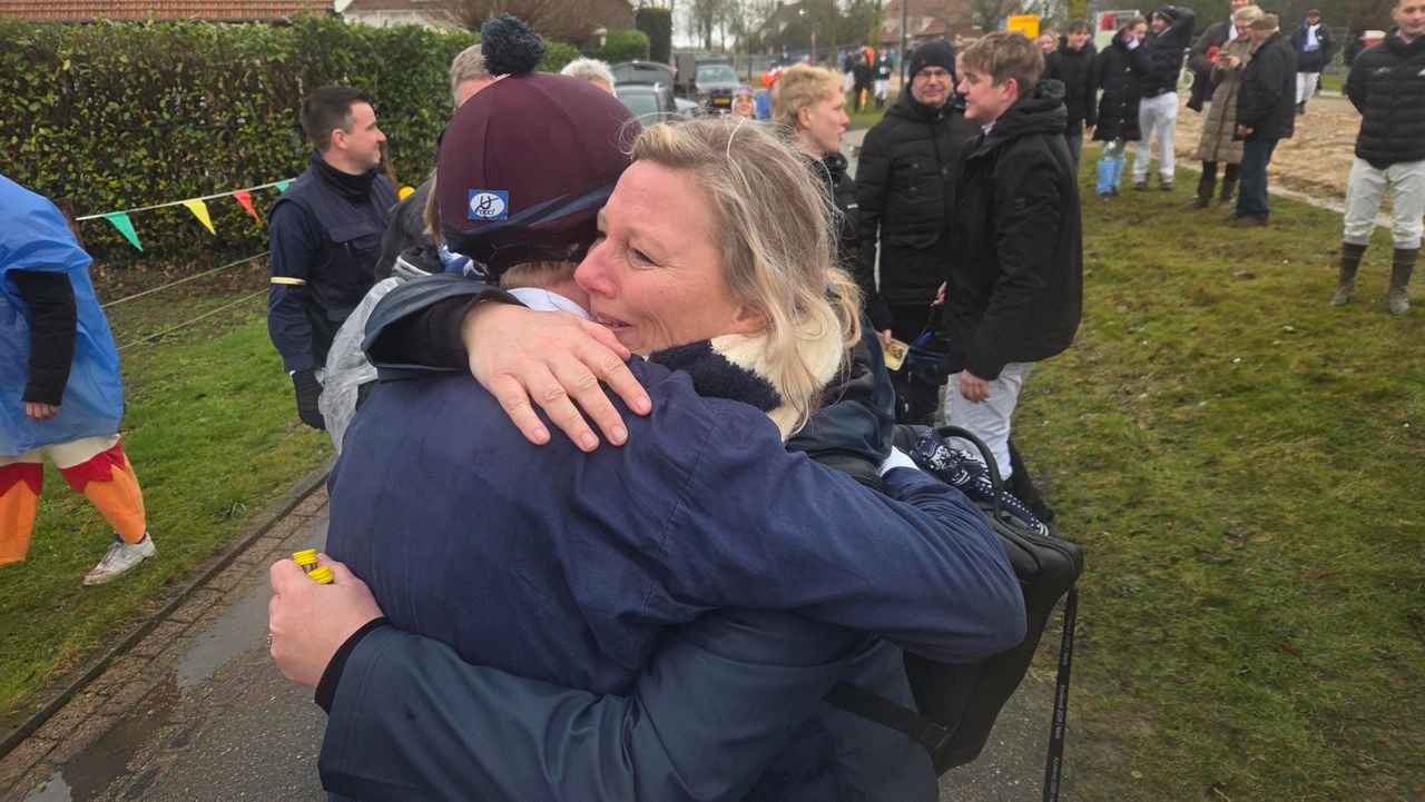 Ontlading na de finish