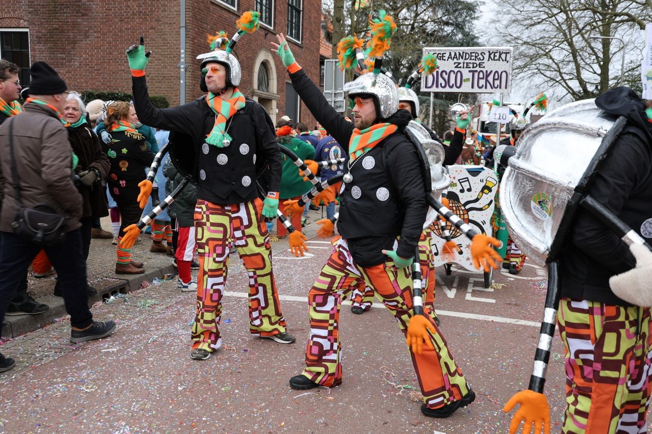 Disco-teken (foto: Karin Kamp).