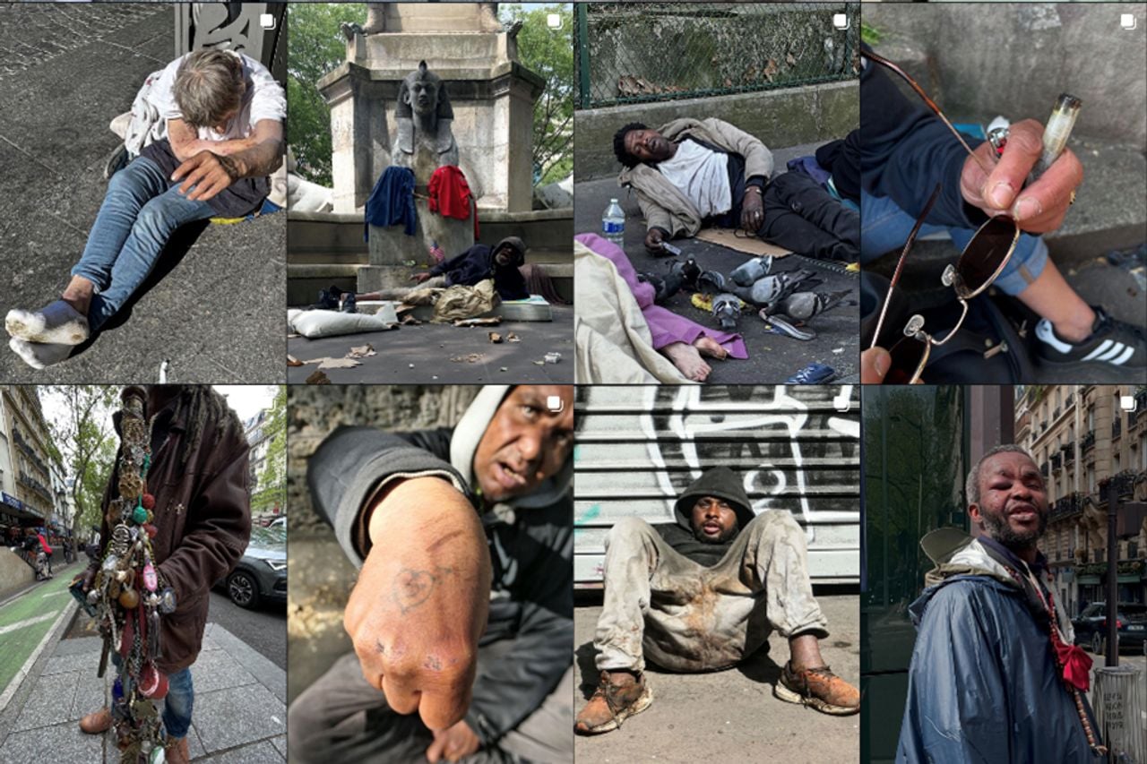 Een aantal van de foto’s op het account ‘home of the sleaze’ (Foto: Instagram)