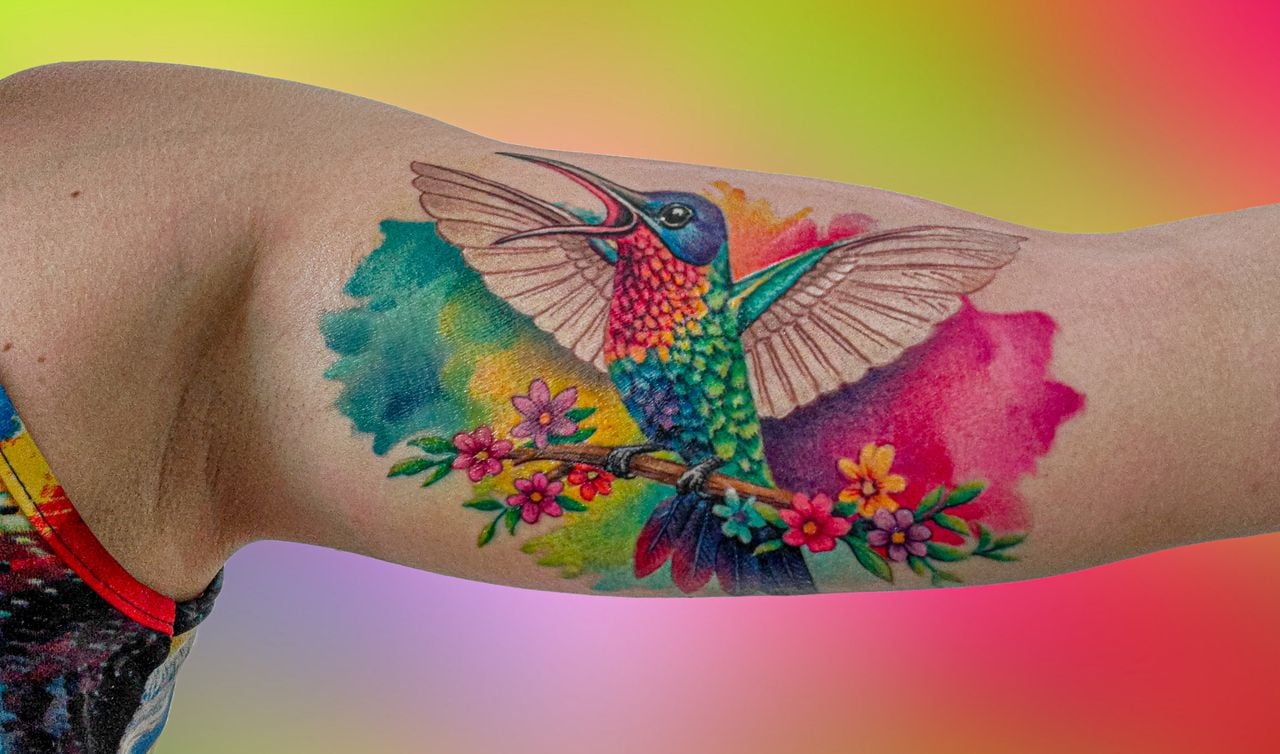 Amanda's tattoo (eigen foto)