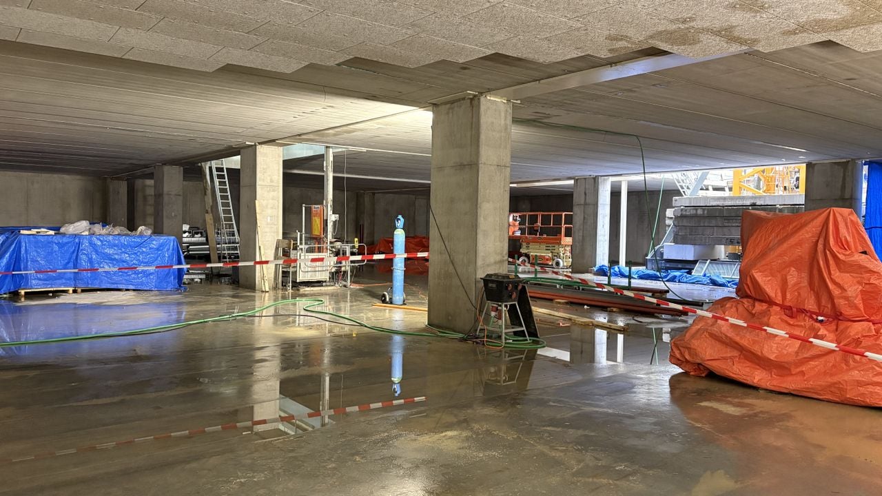 De koffers rollen straks vanuit het vliegtuig rechtstreeks richting de bagagekelder van Eindhoven Aiport (foto: Wilco Zonneveld).