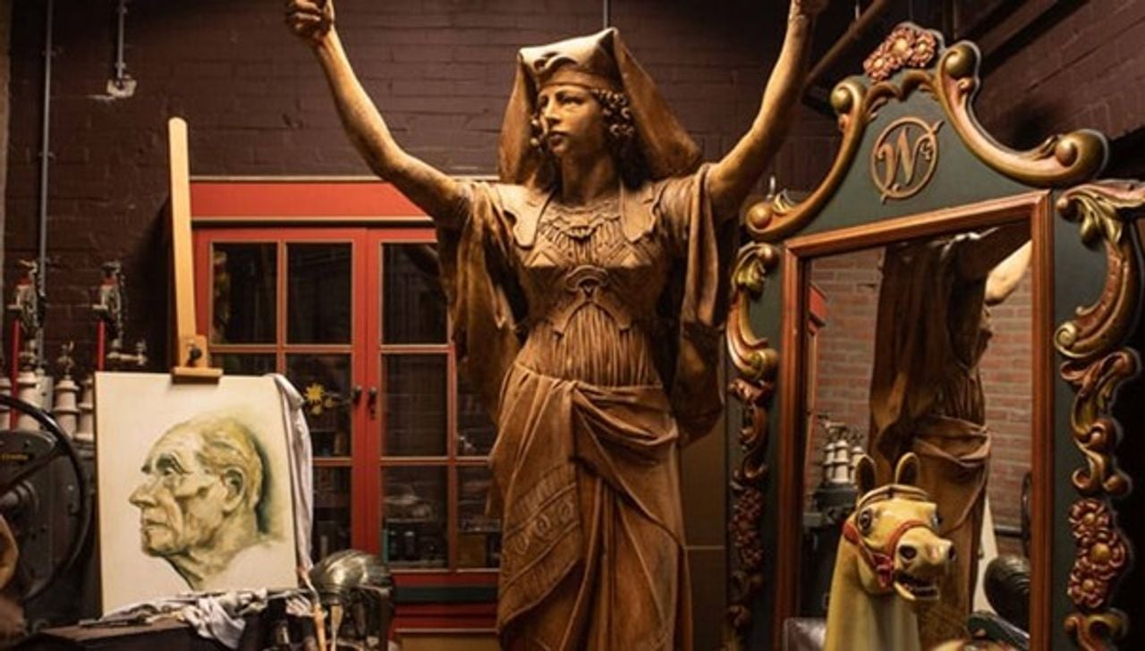 De objecten worden veilig bewaard in het depot (foto: Efteling).